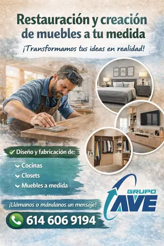 Restauración y creación de muebles a tu medida