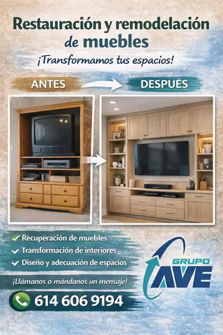 Restauración y remodelación de muebles